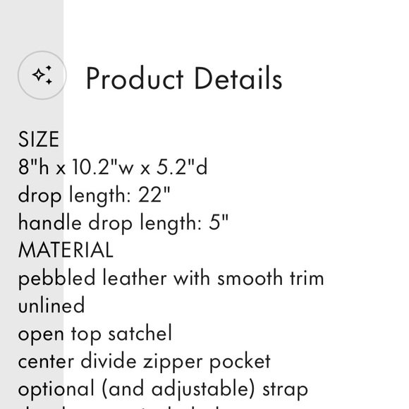 Kate Spade Small Hayden Satchel Dark Brown Leather - Picture 6 of 6